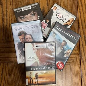 Angelina Jolie Clive Owen Brad Pitt Naomi Watts Action Packed DVDs 📀